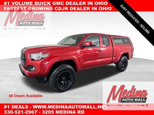 Barcelona Red Metallic 2016 Toyota Tacoma SR5