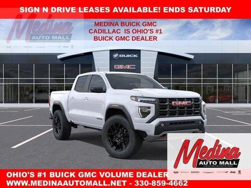 Summit White 2026 GMC Canyon AT4