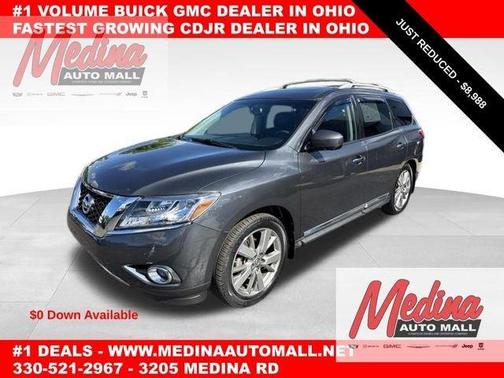 Dark Slate 2014 Nissan Pathfinder Platinum