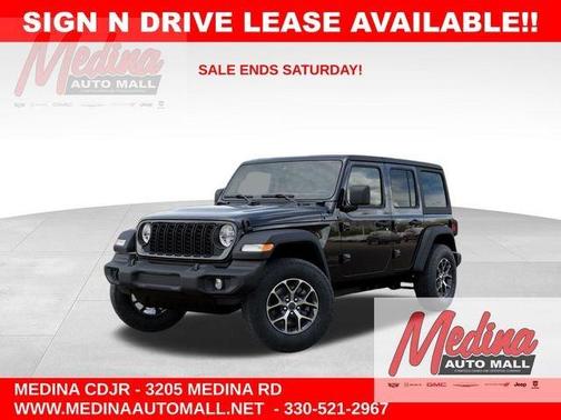 Black Clearcoat 2026 Jeep Wrangler Sport