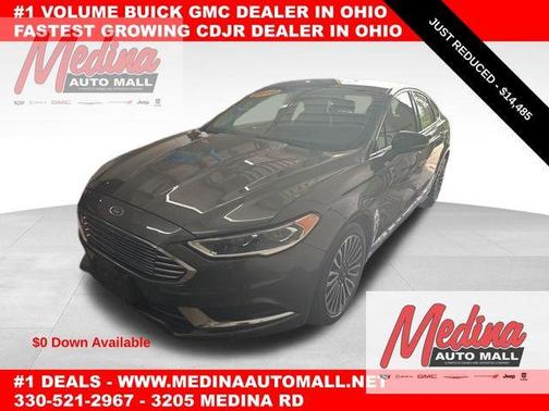 Magnetic Metallic 2018 Ford Fusion SE