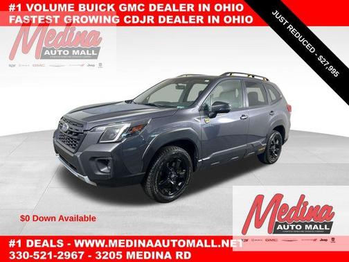 Magnetite Gray Metallic 2022 Subaru Forester Wilderness