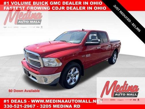 Flame Red Clearcoat 2017 RAM 1500 Big Horn