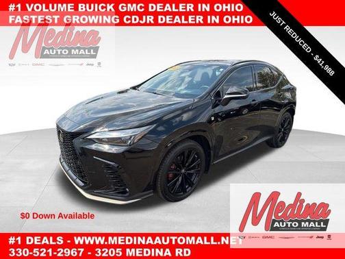 Obsidian Black 2023 Lexus NX 350 F SPORT Handling