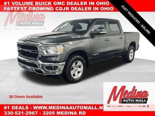 Granite Crystal Clearcoat Metallic 2020 RAM 1500 Big Horn