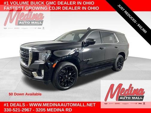 Onyx Black 2022 GMC Yukon SLE