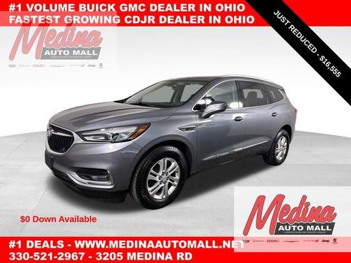 Satin Steel Metallic 2018 Buick Enclave Essence