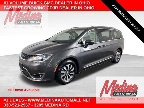 Crystal Metallic 2020 Chrysler Pacifica Touring-L Plus