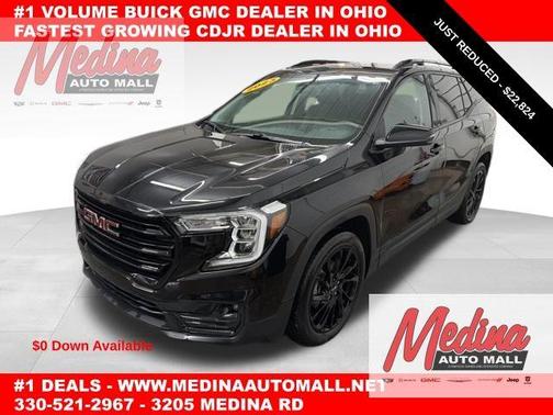 Ebony Twilight Metallic 2023 GMC Terrain SLT