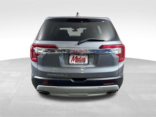 Satin Steel Metallic 2022 GMC Acadia SLE