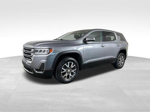 Satin Steel Metallic 2022 GMC Acadia SLE