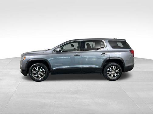 Satin Steel Metallic 2022 GMC Acadia SLE