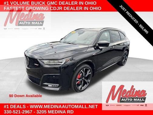 Majestic Black Pearl 2025 Acura MDX Type S w/Advance