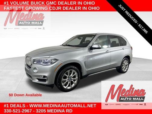 Glacier Silver Metallic 2018 BMW X5 xDrive50i
