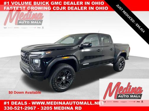 Onyx Black 2023 GMC Canyon Elevation