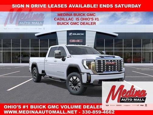 Glacier White 2026 GMC Sierra 3500 Denali