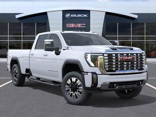 Glacier White 2026 GMC Sierra 3500 Denali