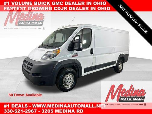 Bright White Clearcoat 2018 RAM ProMaster 1500 Low Roof