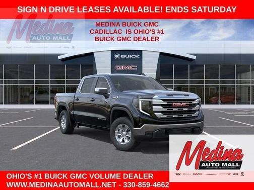 Onyx Black 2026 GMC Sierra 1500 SLE