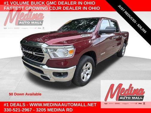 Delmonico Red Pearlcoat 2022 RAM 1500 Big Horn