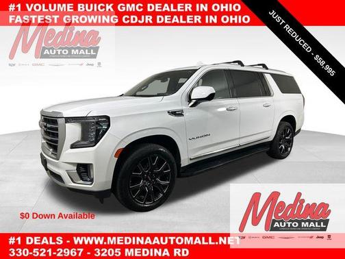 Summit White 2023 GMC Yukon XL SLT