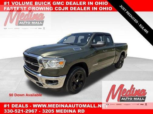 Olive Green Pearlcoat 2021 RAM 1500 Big Horn