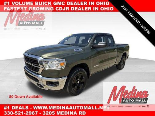 Olive Green Pearlcoat 2021 RAM 1500 Big Horn