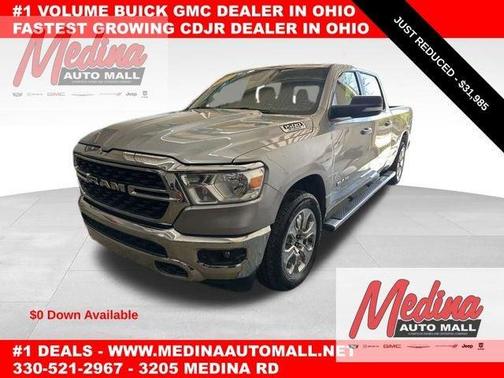 Billet Silver Metallic Clearcoat 2022 RAM 1500 Big Horn