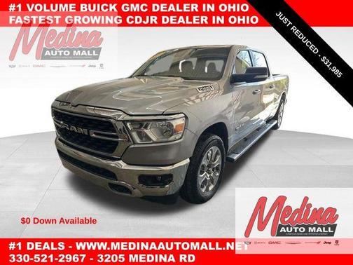 Billet Silver Metallic Clearcoat 2022 RAM 1500 Big Horn