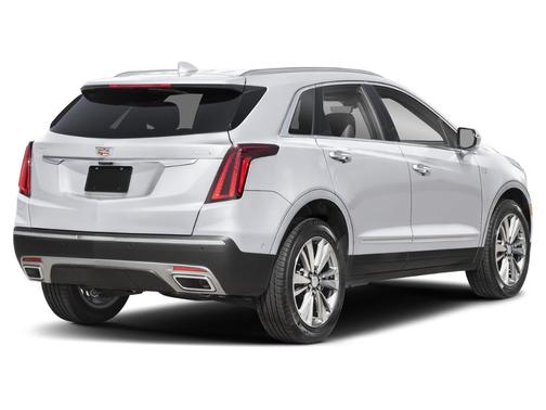 Crystal White Tri-Coat 2024 Cadillac XT5 Luxury