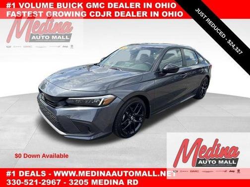 Sonic Gray Pearl 2024 Honda Civic Sport