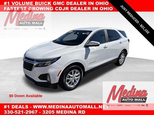 Summit White 2024 Chevrolet Equinox LT