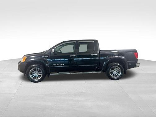 Magnetic Black 2015 Nissan Titan SL