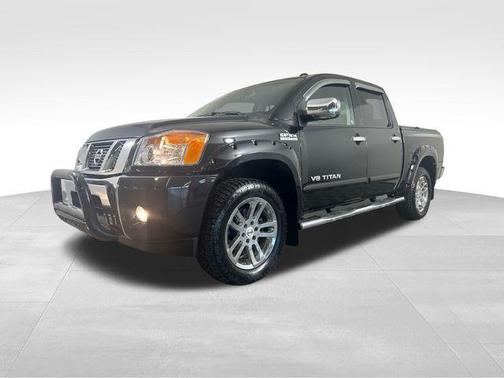 Magnetic Black 2015 Nissan Titan SL