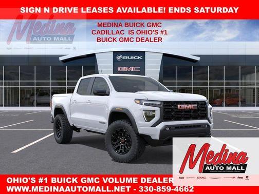 Summit White 2026 GMC Canyon Elevation