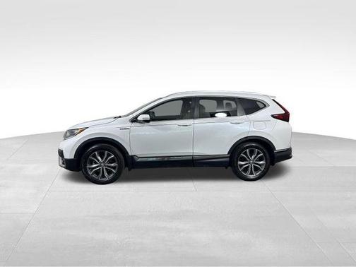 Platinum White Pearl 2021 Honda CR-V Hybrid Touring