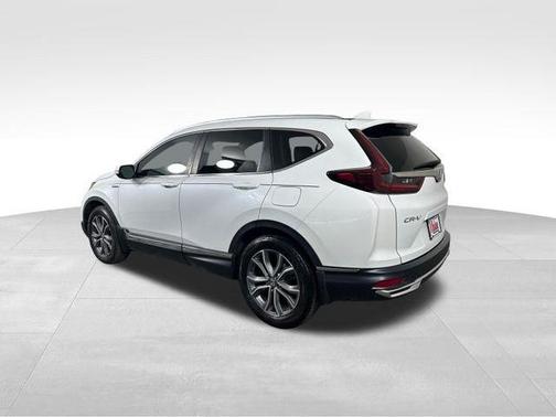 Platinum White Pearl 2021 Honda CR-V Hybrid Touring