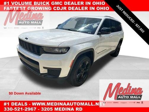 Bright White Clearcoat 2023 Jeep Grand Cherokee L Laredo