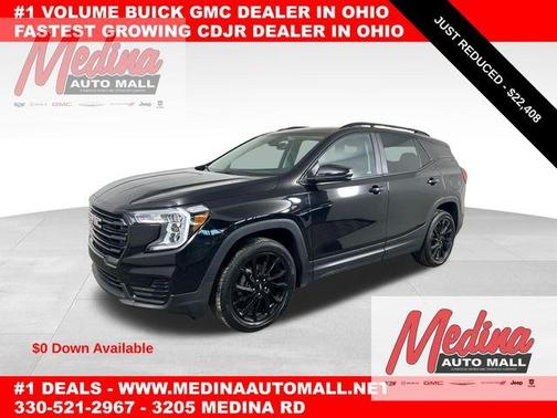 Ebony Twilight Metallic 2023 GMC Terrain SLE