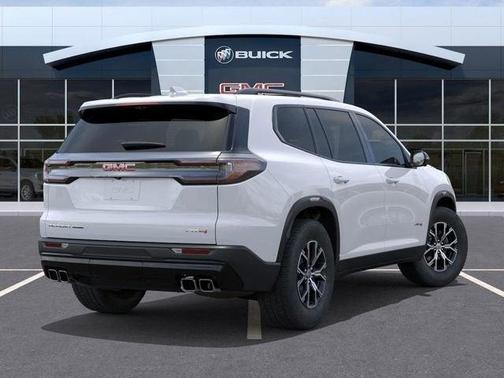 Glacier White 2026 GMC Acadia AT4