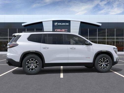 Glacier White 2026 GMC Acadia AT4