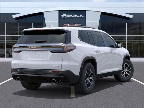 Glacier White 2026 GMC Acadia AT4