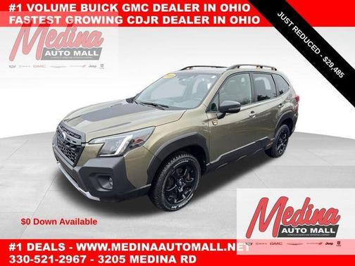 Autumn Green Metallic 2023 Subaru Forester Wilderness