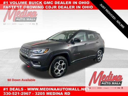 Granite Crystal Clearcoat Metallic 2022 Jeep Compass Trailhawk