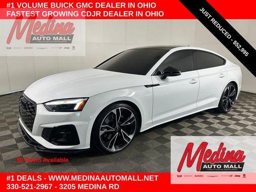 Glacier White Metallic 2024 Audi S5 3.0T Premium