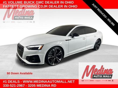 Glacier White Metallic 2024 Audi S5 3.0T Premium