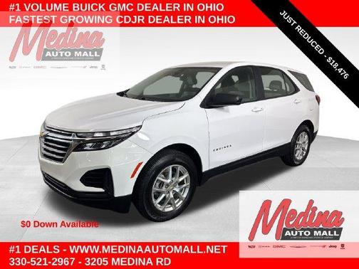 Summit White 2024 Chevrolet Equinox LS
