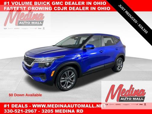 Neptune Blue 2023 Kia Seltos LX