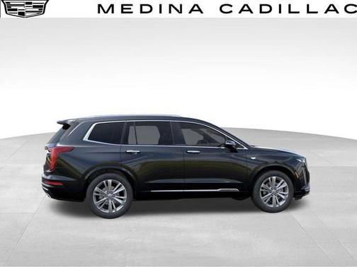 Stellar Black Metallic 2025 Cadillac XT6 Premium Luxury FWD