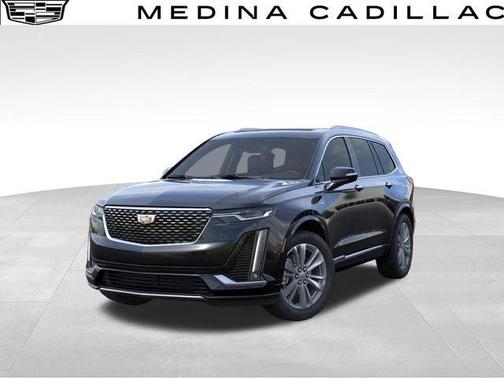 Stellar Black Metallic 2025 Cadillac XT6 Premium Luxury FWD